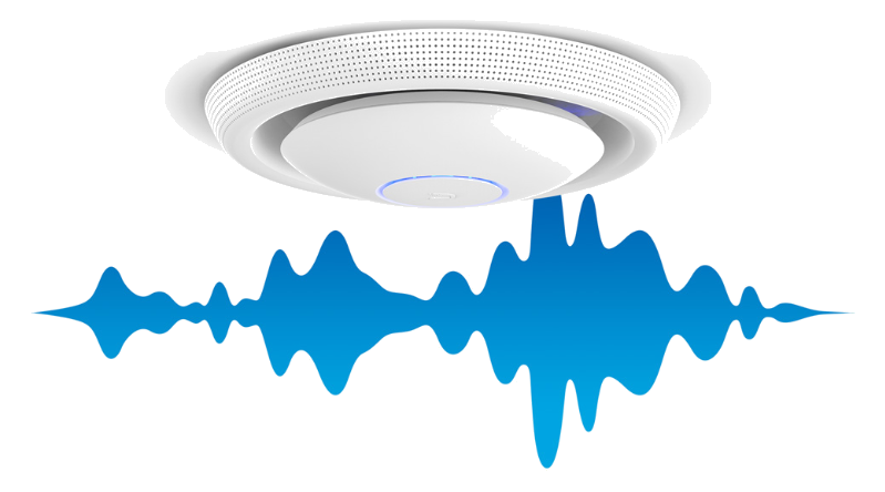 Megafonía integrada en la wifi del centro